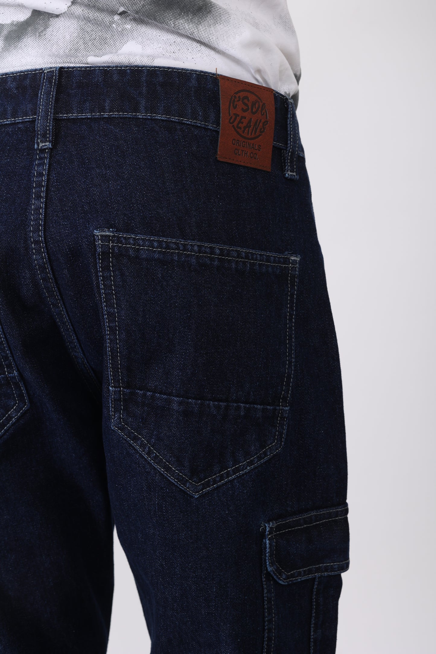 Blue Cargo Denim
