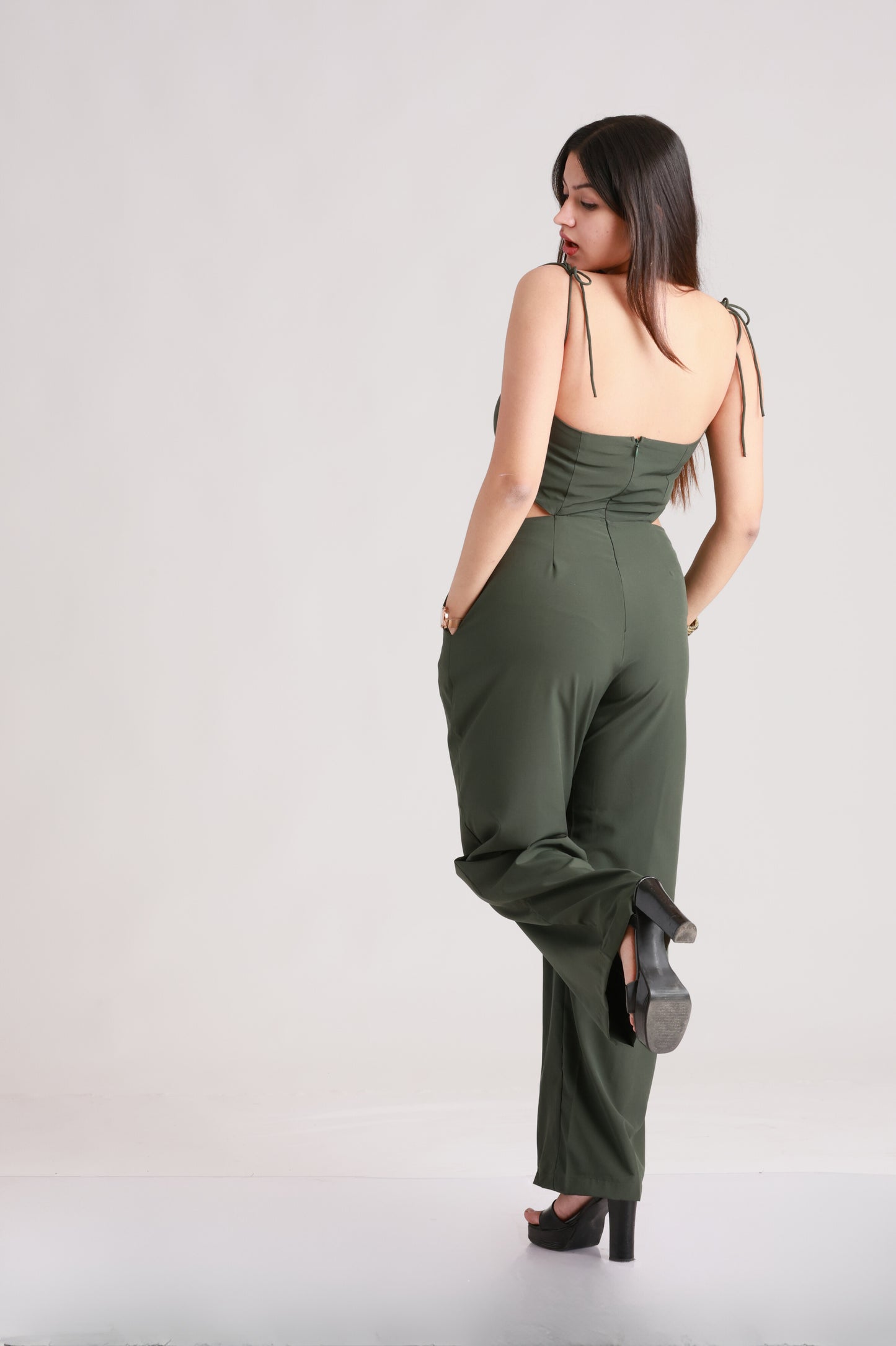 Green Jumpsuit