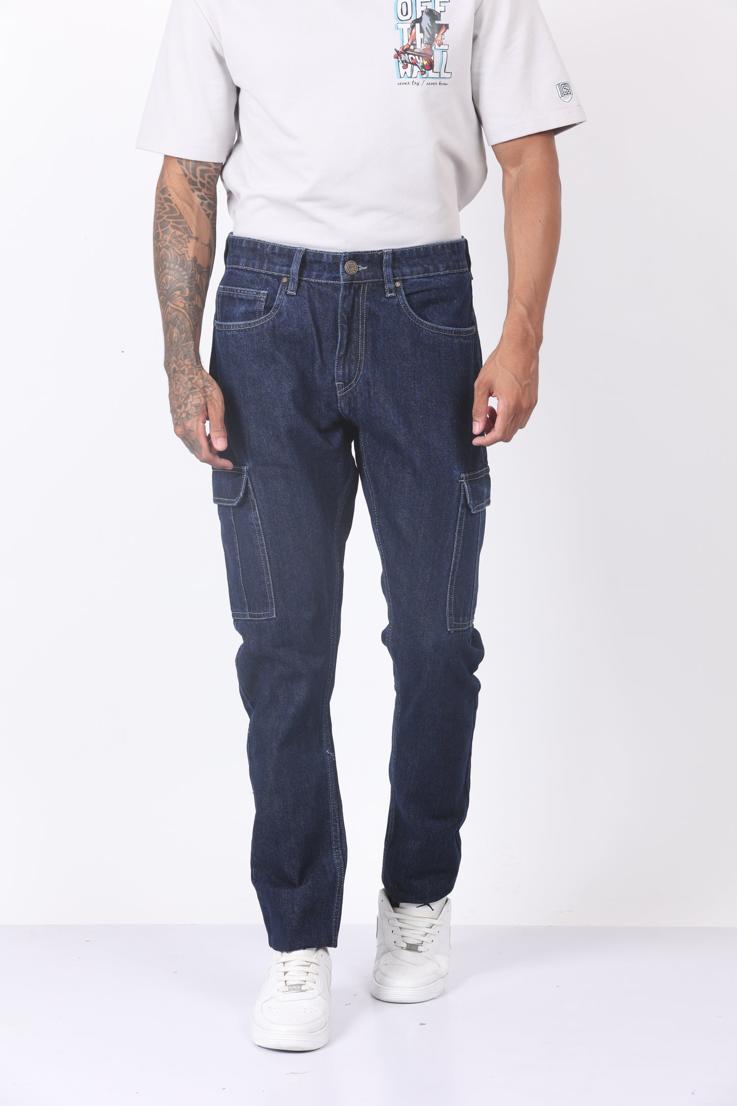 Blue Cargo Denim