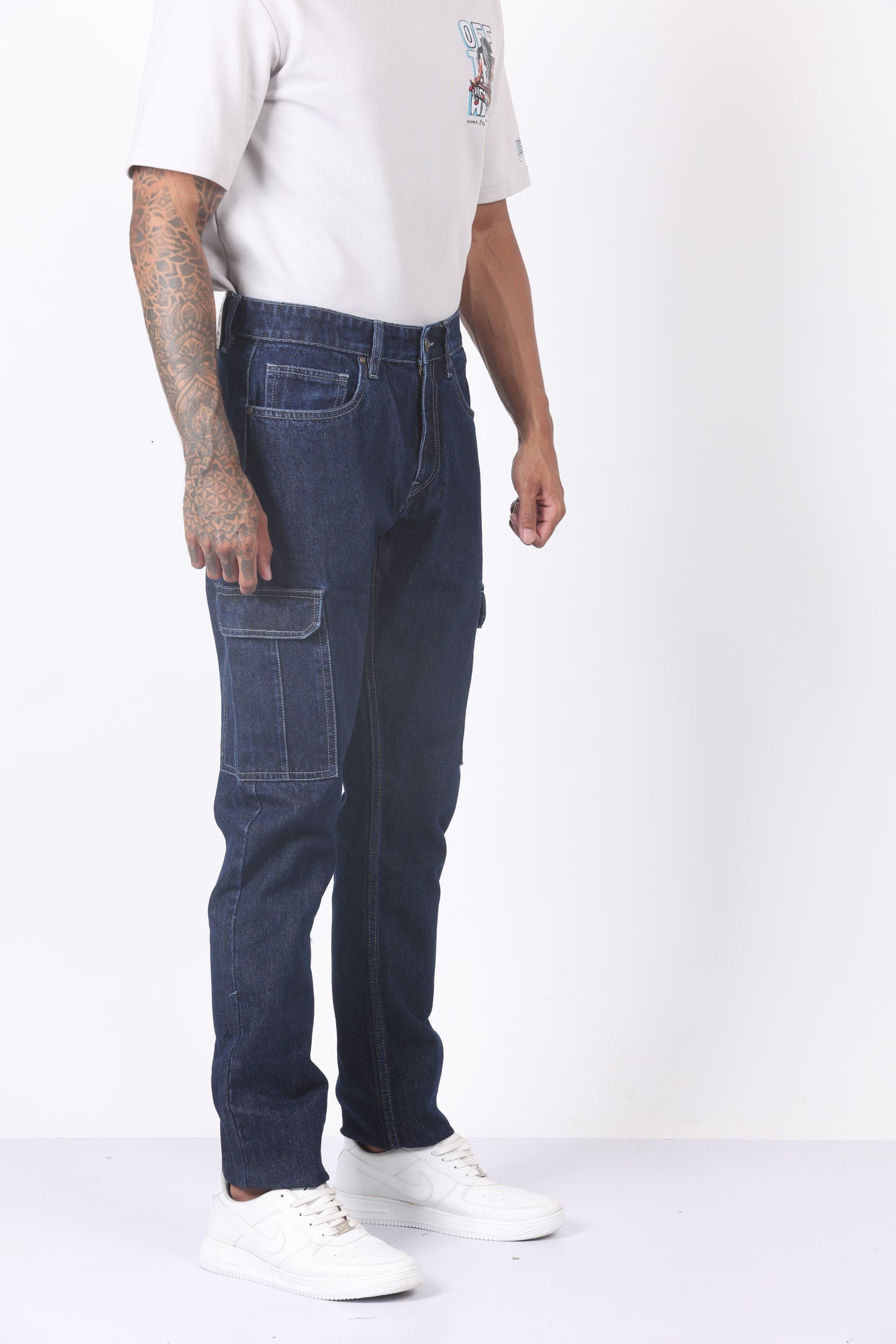Blue Cargo Denim