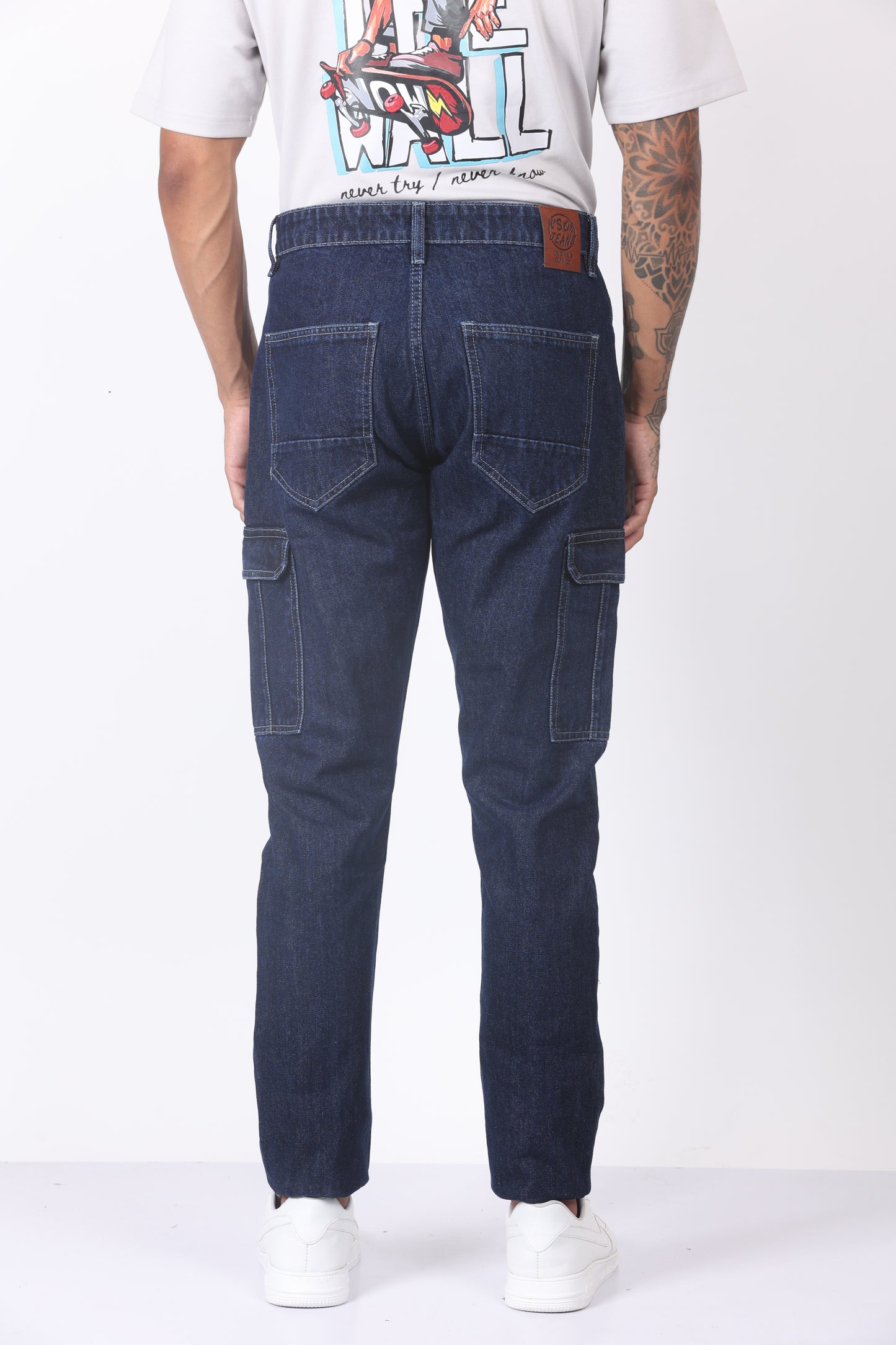 Blue Cargo Denim
