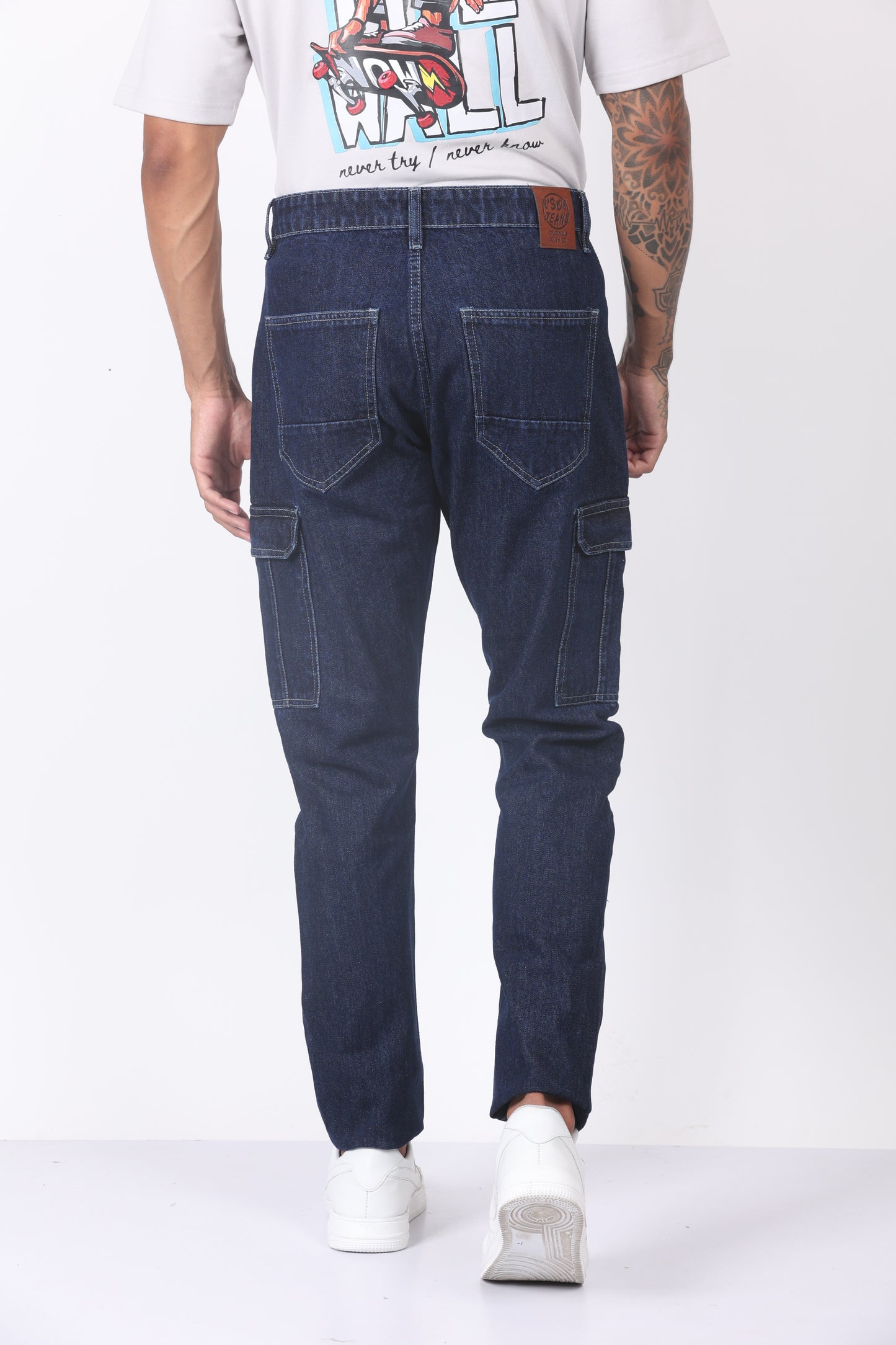 Blue Cargo Denim