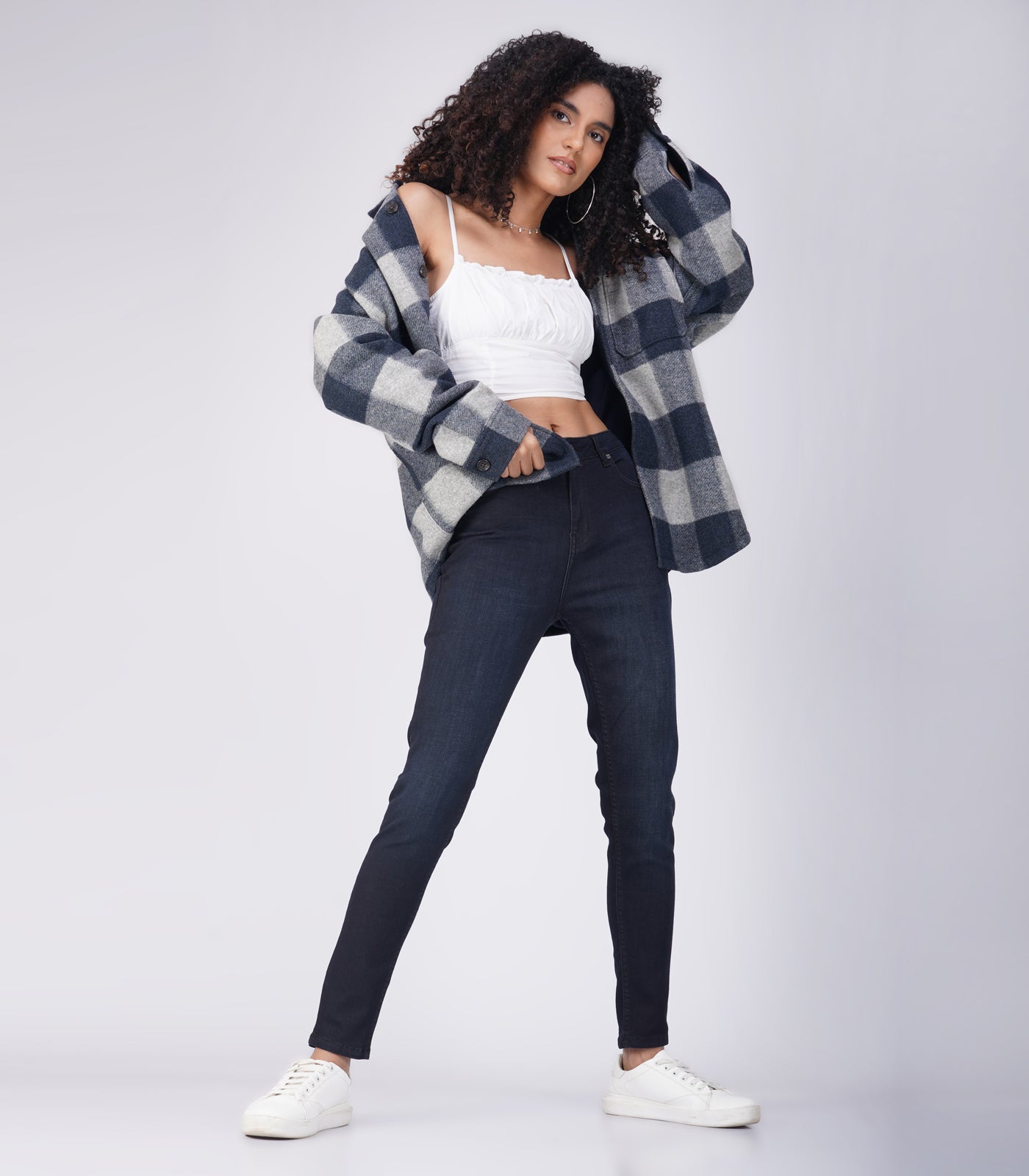 Dark Blue narrow fit