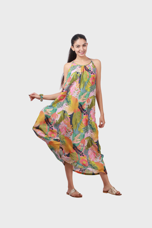 MUSLIN MAXI DRESS