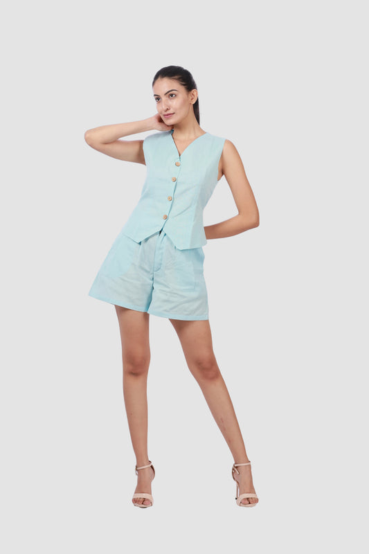 SKY BLUE CO-ORD SET