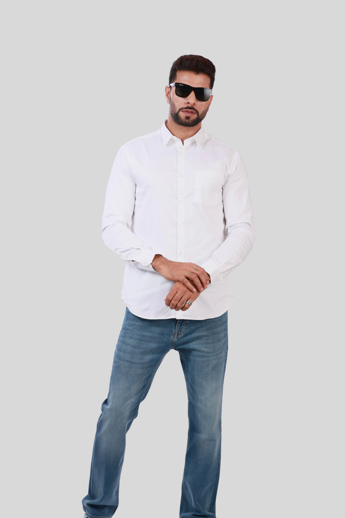 White Modal Shirt