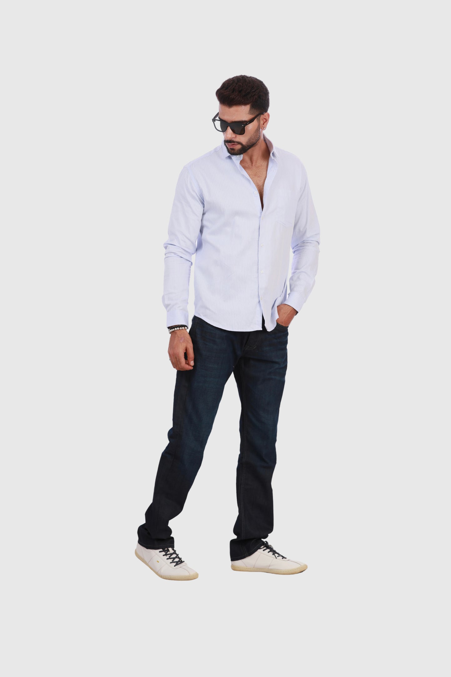 Full Sleeve Light Blue Shirt