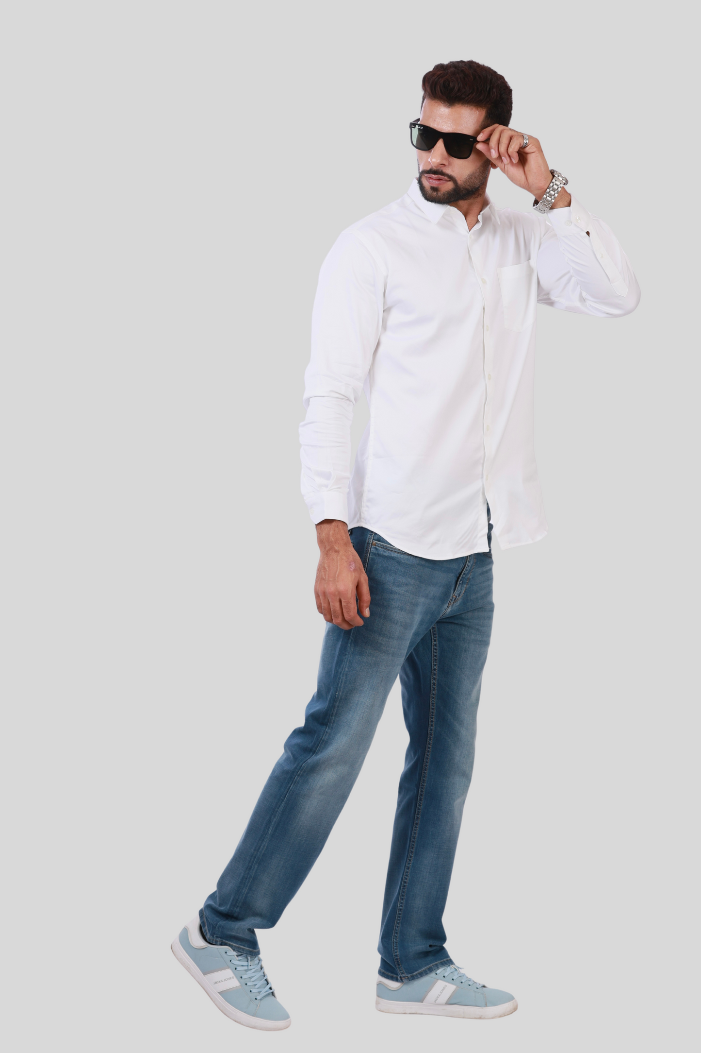 White Modal Shirt