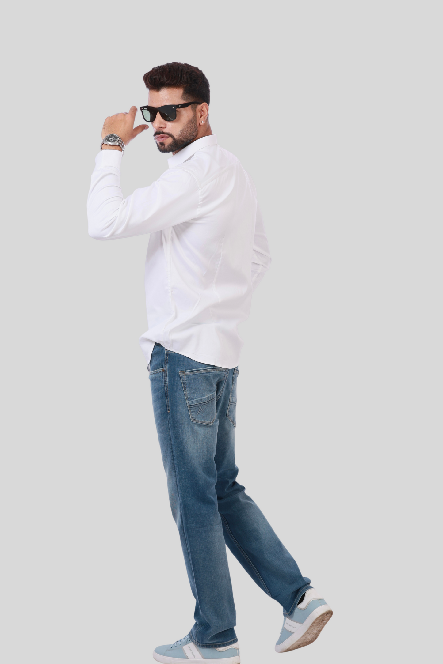 White Modal Shirt