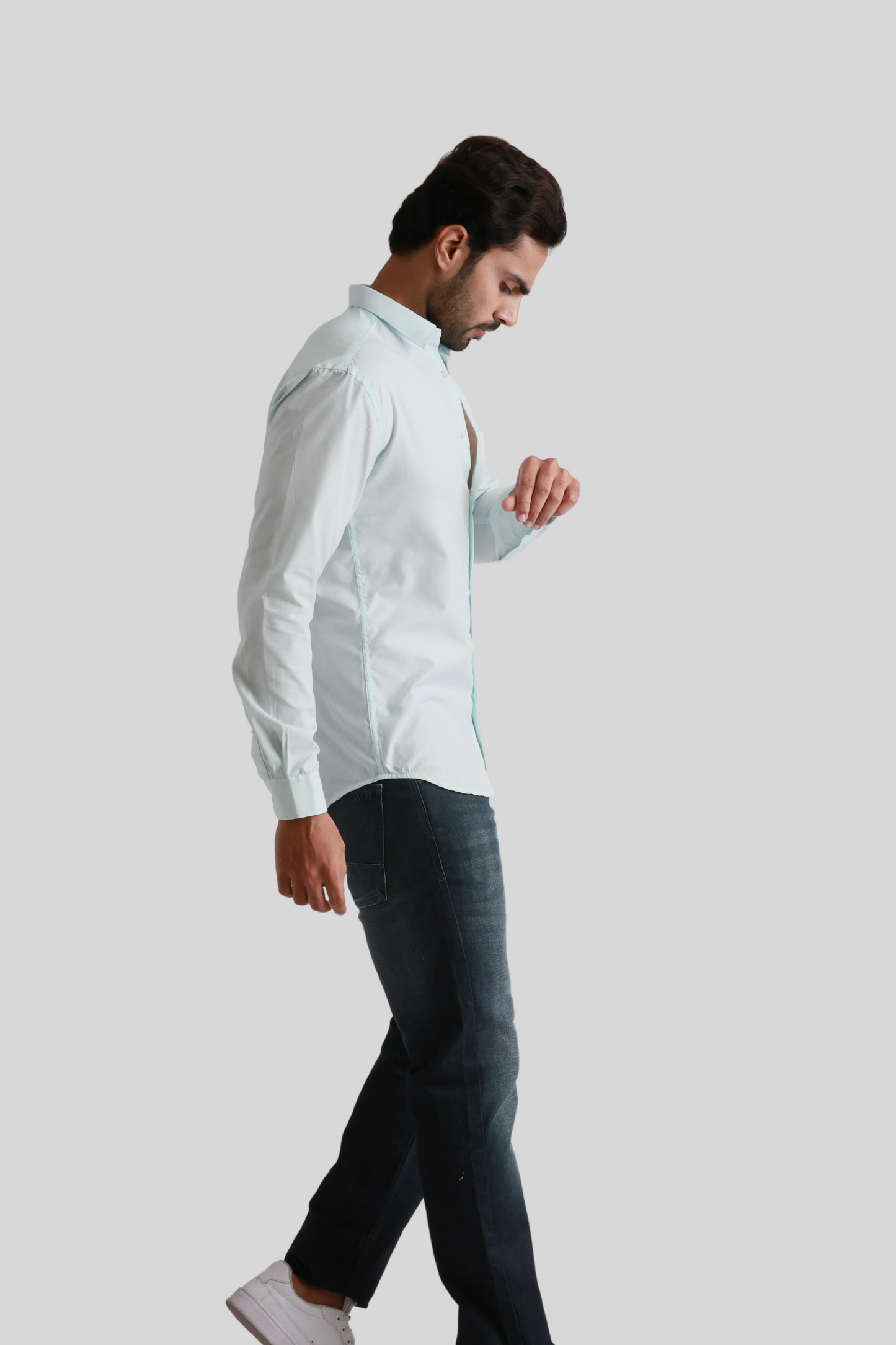 Light Green Full Sleeve Shirt