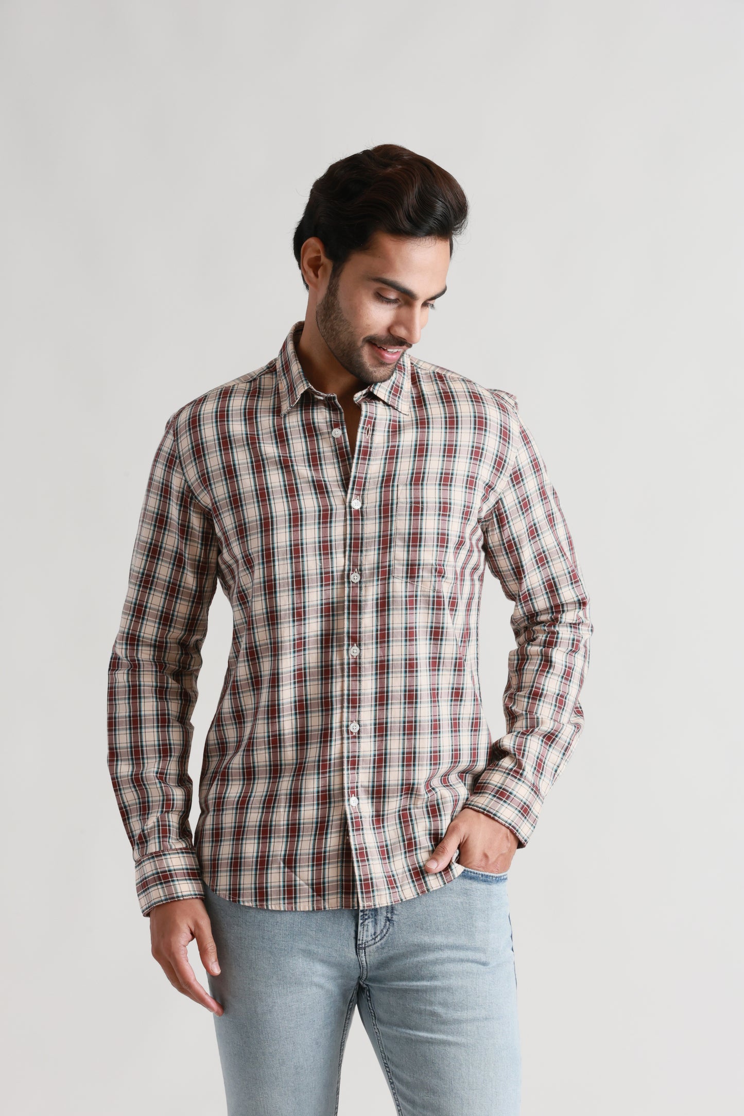 BrownChecks Shirt