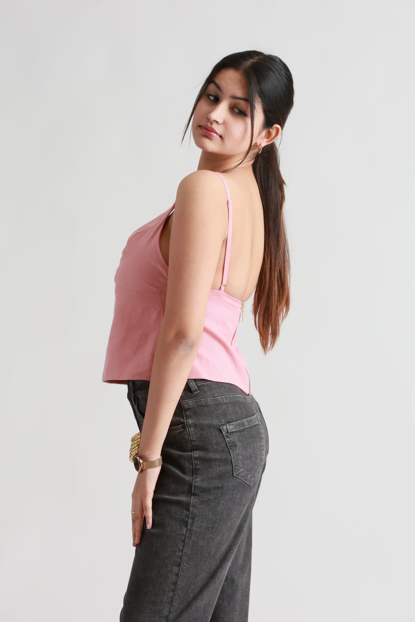 Light Pink Cotton Top