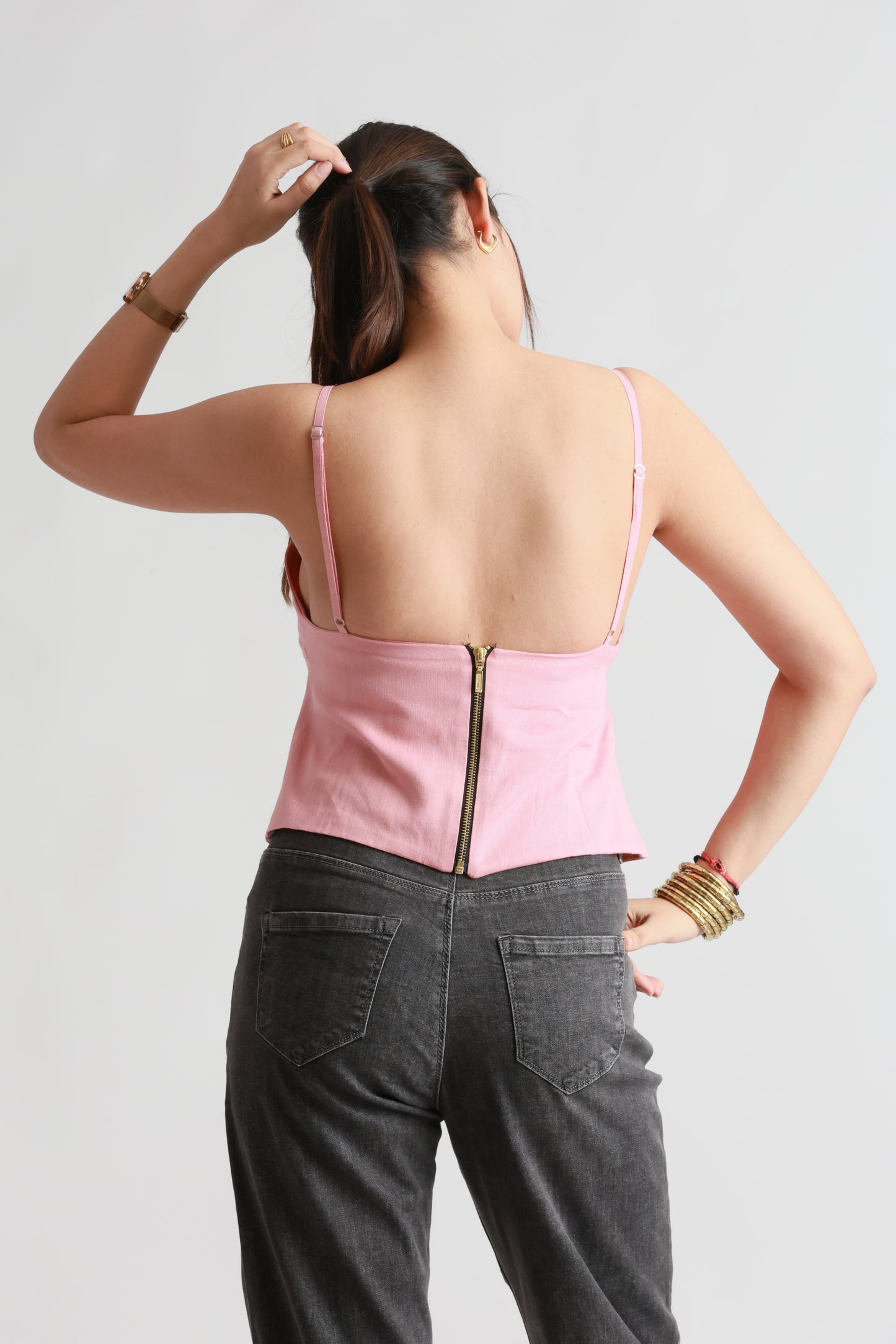 Light Pink Cotton Top